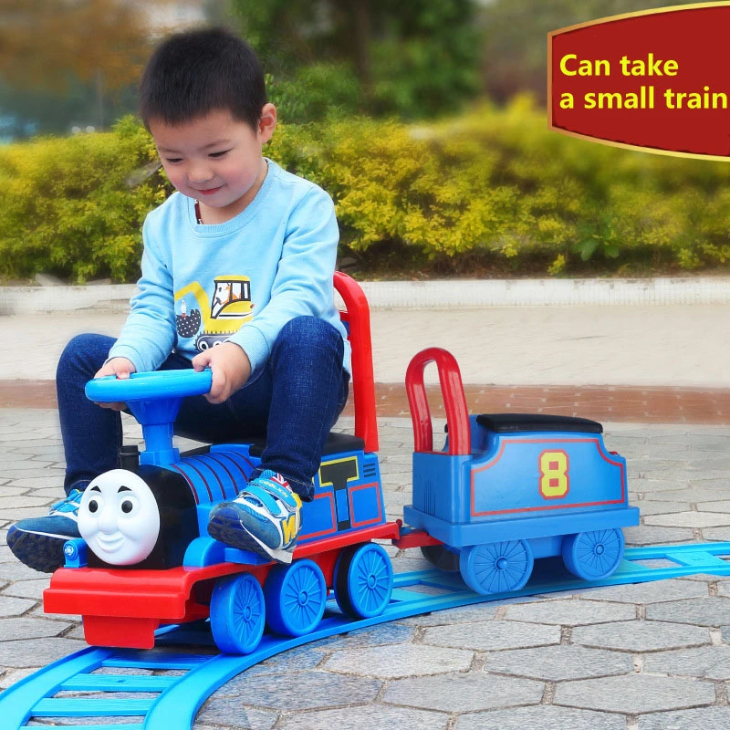 Baby Walkers Can Sit People Baby Strollers Children S Toy Train Electric Car With Track Multifunction Toy Walker Christmas Gifts Walkers Aliexpress