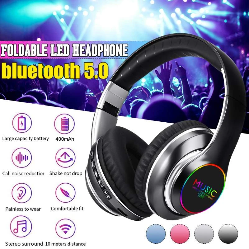 rgb headset wireless