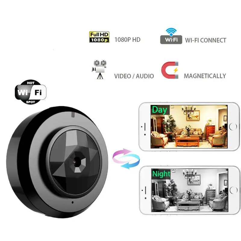 

Mini Camera Wifi 1080p IP Outdoor Night Vision Android wi fi Wireless Small Car Camcorder Motion Detection HD Sport Portable