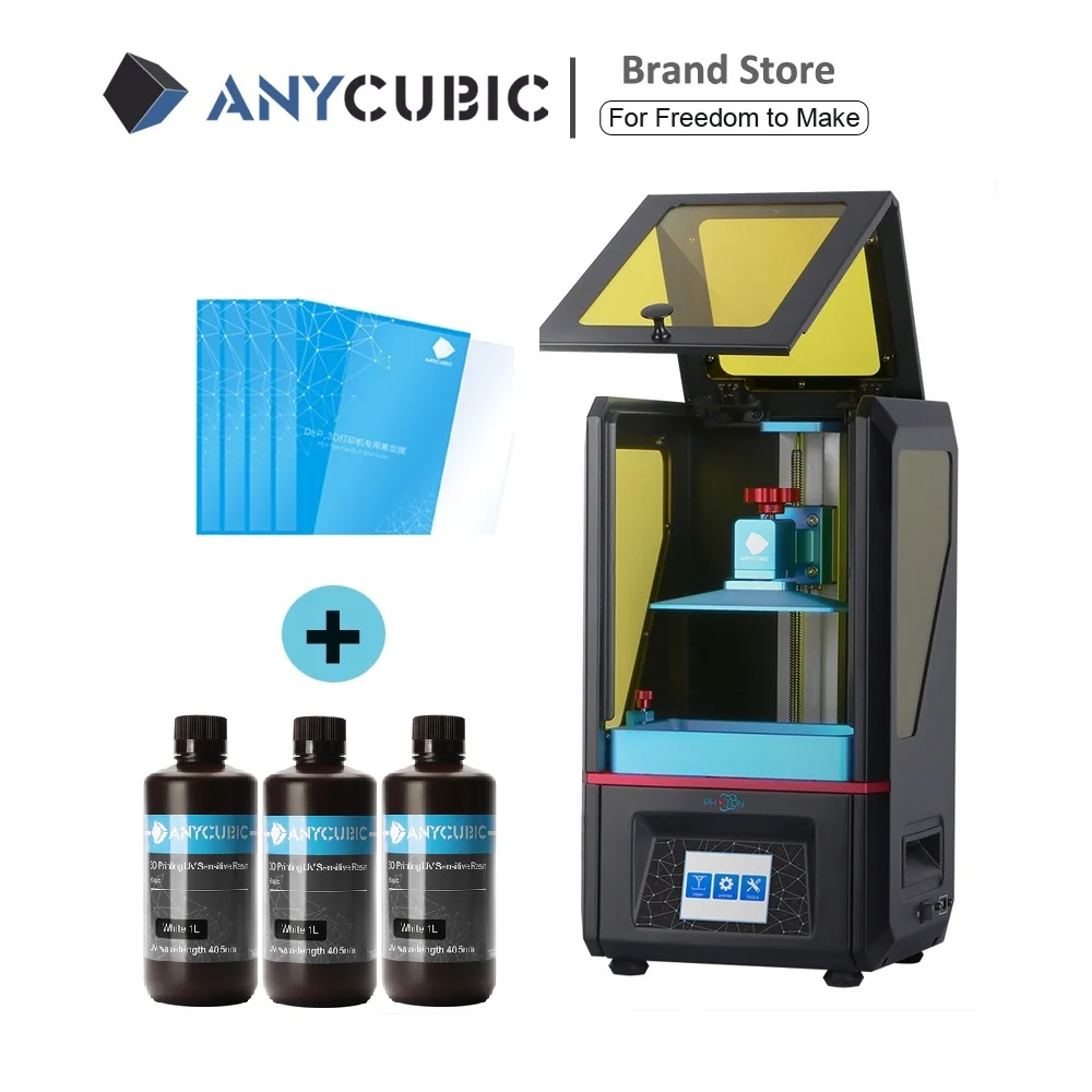 ANYCUBIC Photon 3D принтер SLA UV Смола Принтер LCD Высокоточный светильник отверждение Impresora