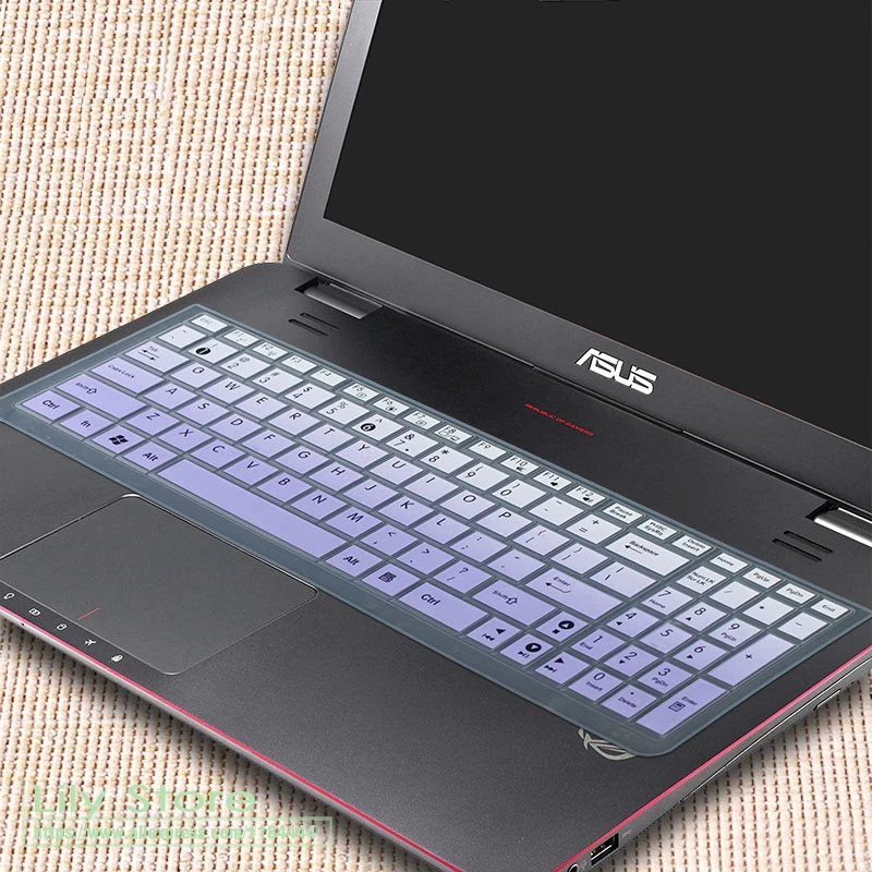 15-дюймовый защитный чехол для клавиатуры ноутбука Asus X542UR X542UN X542U X542UQ X542UF X542 Y581C Y582
