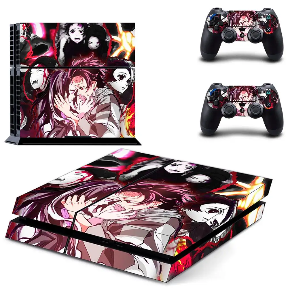 KPTM2020 Demon slayer kimetsu no yaiba PS4 наклейка для кожи виниловая наклейка для Playstation 4 DualShock 4 консоль и контроллер PS4 наклейка для кожи - Цвет: KPTM2020