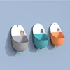 1-6 Years Old Baby Boy Frog Pee Trainers Urinal Potty Bathroom Hook Kids Pot Portable Training Toilet With Windmill Wall-Mounted 2