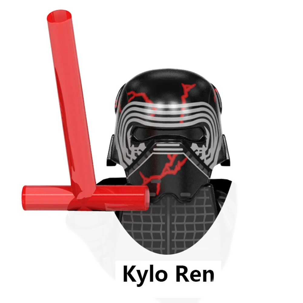 Ahsoka Tano Building Blocks Yoda Luke Skywalker Obi- Wan Kenobi Sith Palpatine Count Dooku Starkiller Star Brick Figure Wars Toy