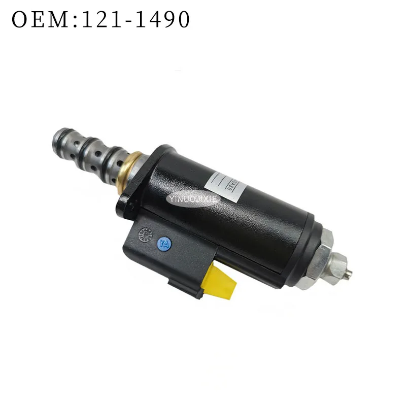 New 1211490 for Caterpillar E320C/320D/329D/336D rotary stroke linear proportional solenoid valve 121-1490 excavator accessories |