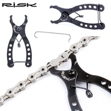 RISK-miniherramienta de conexión rápida para cadena de bicicleta, alicates de conexión múltiple, abrazadera de cadena, hebilla mágica, accesorios de ciclismo