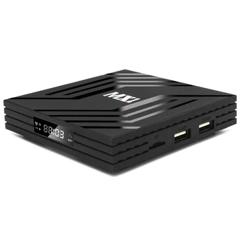 

MX1 RK3228A TV Box 2G+16G Network Player Android 9.0 with Infrared Remote Control Network Set-Top Box(US Plug)