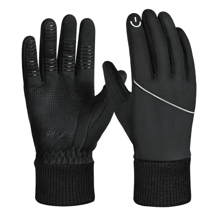 WESTWOOD FOX Winter Fietshandschoenen Touchscreen Handschoenen Winddicht Mannen Vrouwen Thermisch Antislip Hardloophandschoenen Warm Fleece Voering voor Wandelen Autorijden Klimmen Paardrijden Skiën