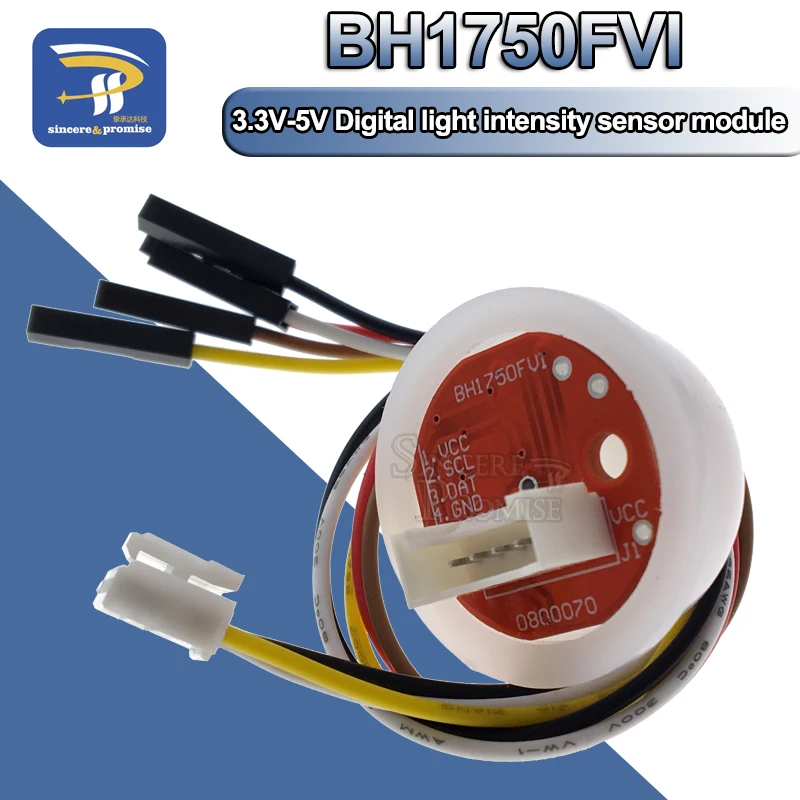 TOOGOO Bh1750 Bh1750Fvi Chip Light Intensity Light Module Light Ball Dc5V for Arduino