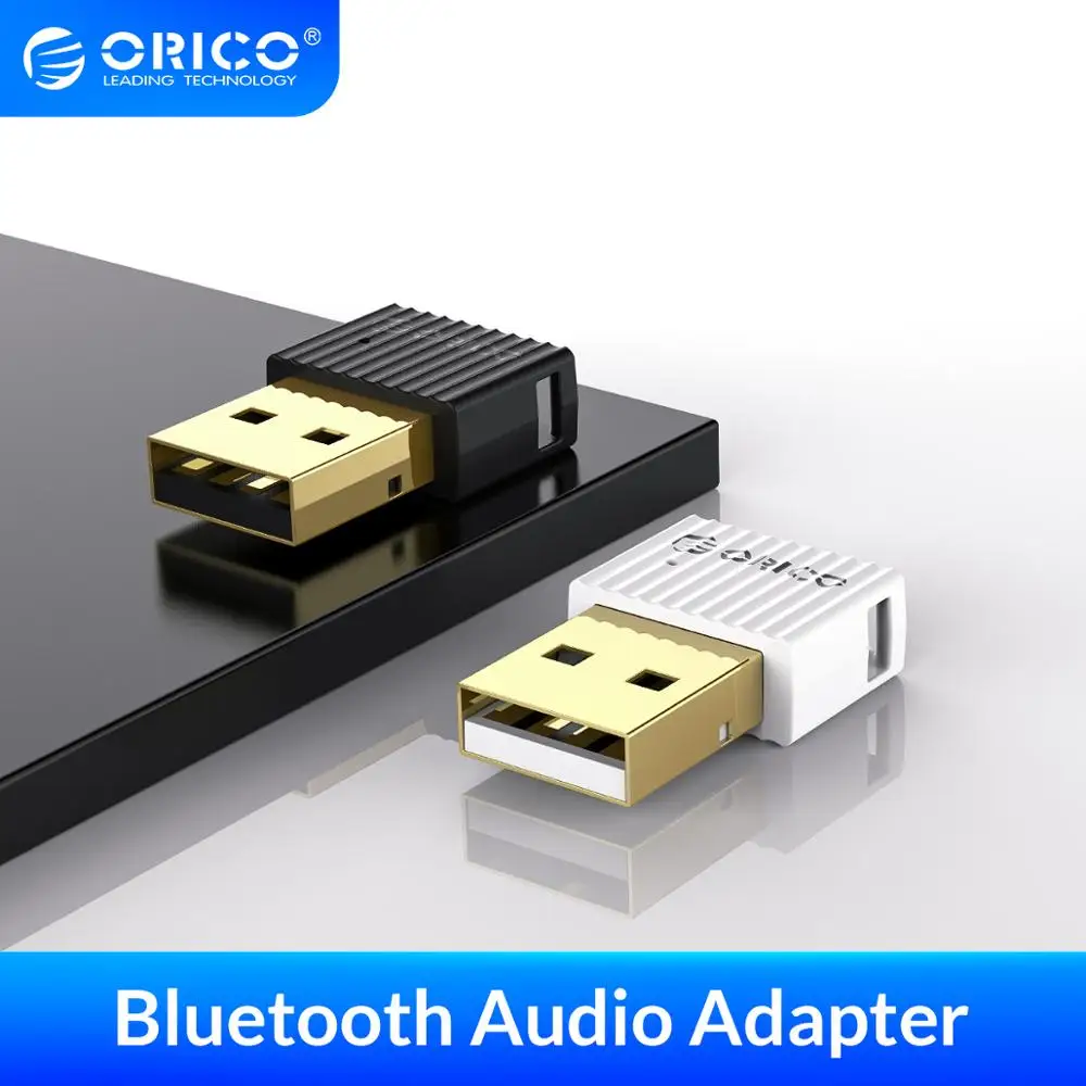 

ORICO USB Bluetooth 4.2 Audio Adapter +EDR Audio Mini Transmitter Wireless Bluetooth Dongle for PC Desktop Laptop