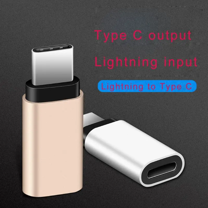 8 Pin Lightning Женский к type C Мужской адаптер конвертер для samsung S10 S9 S8 Note 9 8 Xiaomi 9 5 Mix 6 8 Oneplus 3/5/6 huawei P