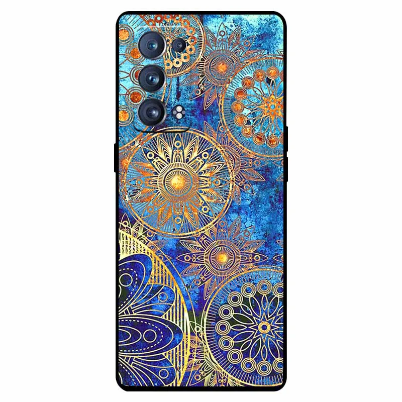 Shockproof Soft Silicone TPU Back Cover for Oppo Reno 6 Pro 5G - Cute and Durable