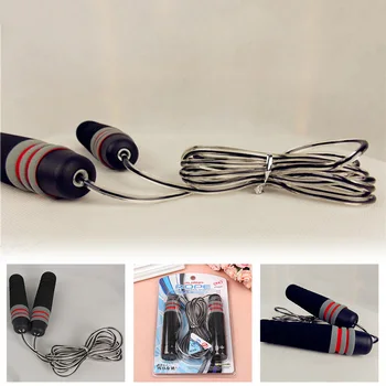 

Speed Skipping Jump Rope Anti-Slip Adjustable Foam Grip Handles Gym Exercise Fine Workmanship Ergonomics Design