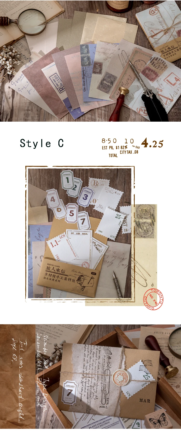 Mr.paper 30 Pcs/bag 4 Designs Vintage Style Paper Tip Temperature Series Creative Stationery Hand Account DIY Material Package Mr.paper 30 Pcs/bag 4 Designs Vintage Style Paper Tip Temperature Series Creative Stationery Hand Account DIY Material Package