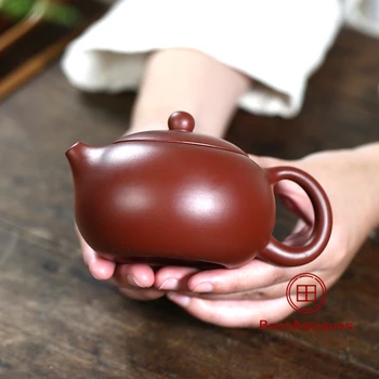 

Yixing Zisha Teapot Purple Clay Teapots Handmade Dahongpao Xishi 280cc