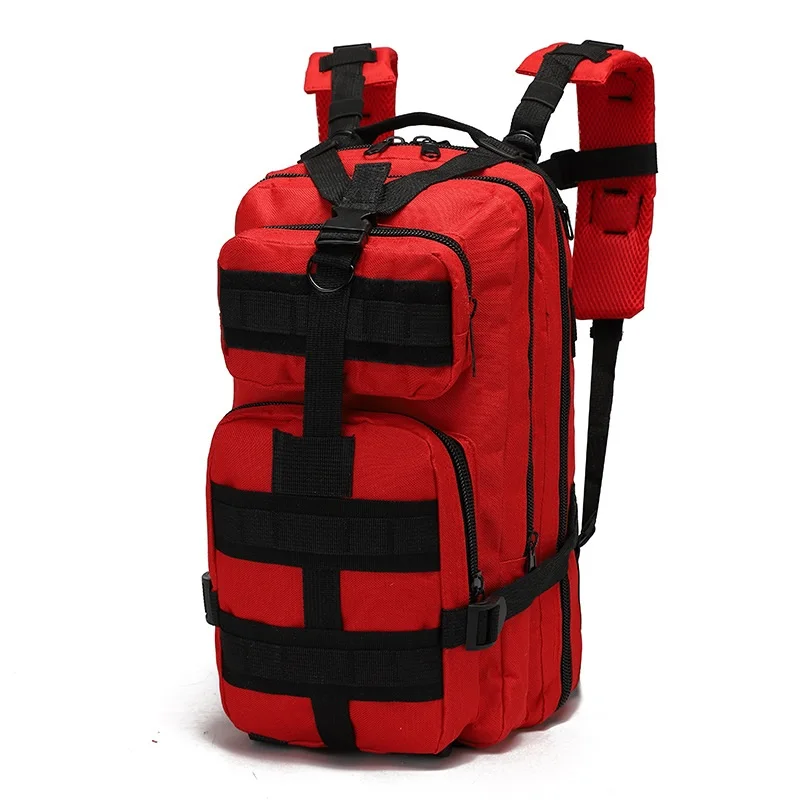 

35L 3P military tactical backpack sport bag large capacity rucksack for hiking climbing exploring camping men women schoolbag