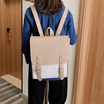 

2020 new Korean version of the shoulder bag women's casual fashion large-capacity bag multi-function student bag