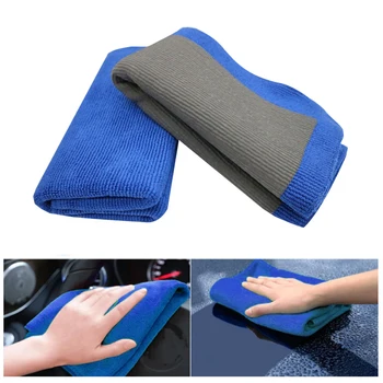 

Vehemo Microfiber Volcanic Mud Cleaning Cloth Towel Rag Cleaning Towel No Scratch U Cleaning Cloth Towel Polishing Detailing