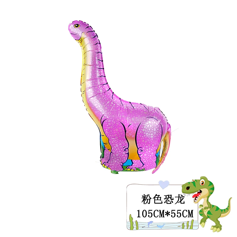 Юрского периода Динозавр фольгированные шары «С Днем Рождения» с днем рождения украшения партии дети мультфильм тираннозавр воздушные шарики с алфавитом