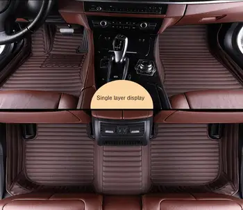 

MSUEFKD Car parts can fit A5 auto accessories car mats Custom auto parts auto interior carpet mats