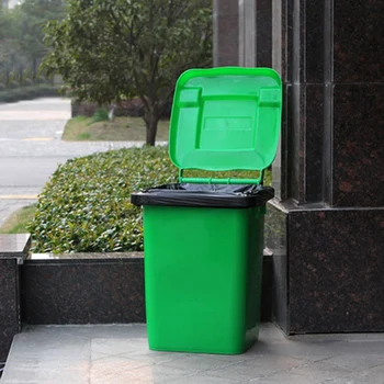 

50 Black Heavy-duty Lined Strong Garbage Bags Super Sturdy And Tear-resistant Suitable For Residential Household TP899