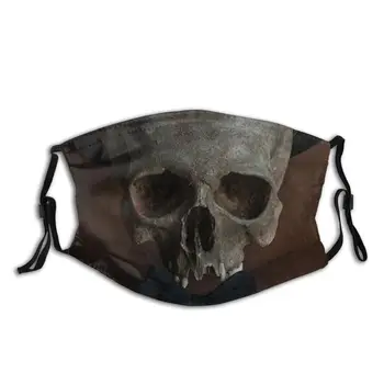 

Still Life With Skull And Hat Reusable Face Mask with Filter Dustproof Protection Cover Respirator Mouth Muffle