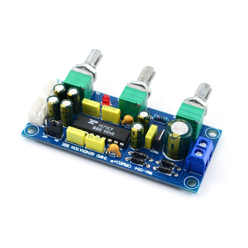 Bbe Audio Preamplifier Bass Tracked Volume Tone Control Board Bbe Digital Sound Embelezamento Preamp Moudle Xr1075 Bbe - Image 3