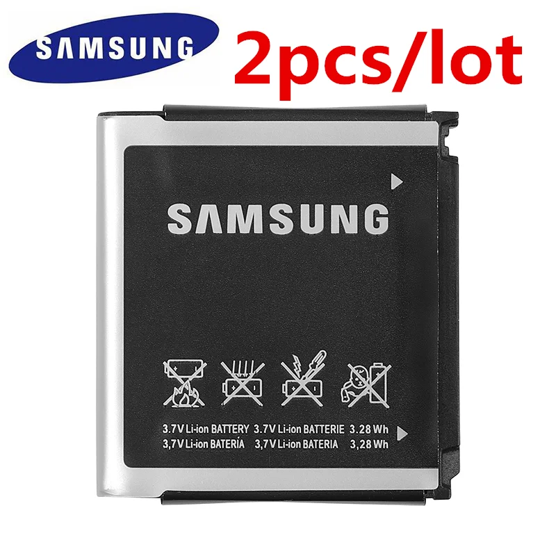 Аккумулятор SAMSUNG AB533640CC AB533640CU 2 шт./лот для Samsung S6888 S3710 S3600C GT-S3600i S3930C S3601 S3601C S5520 S569 880