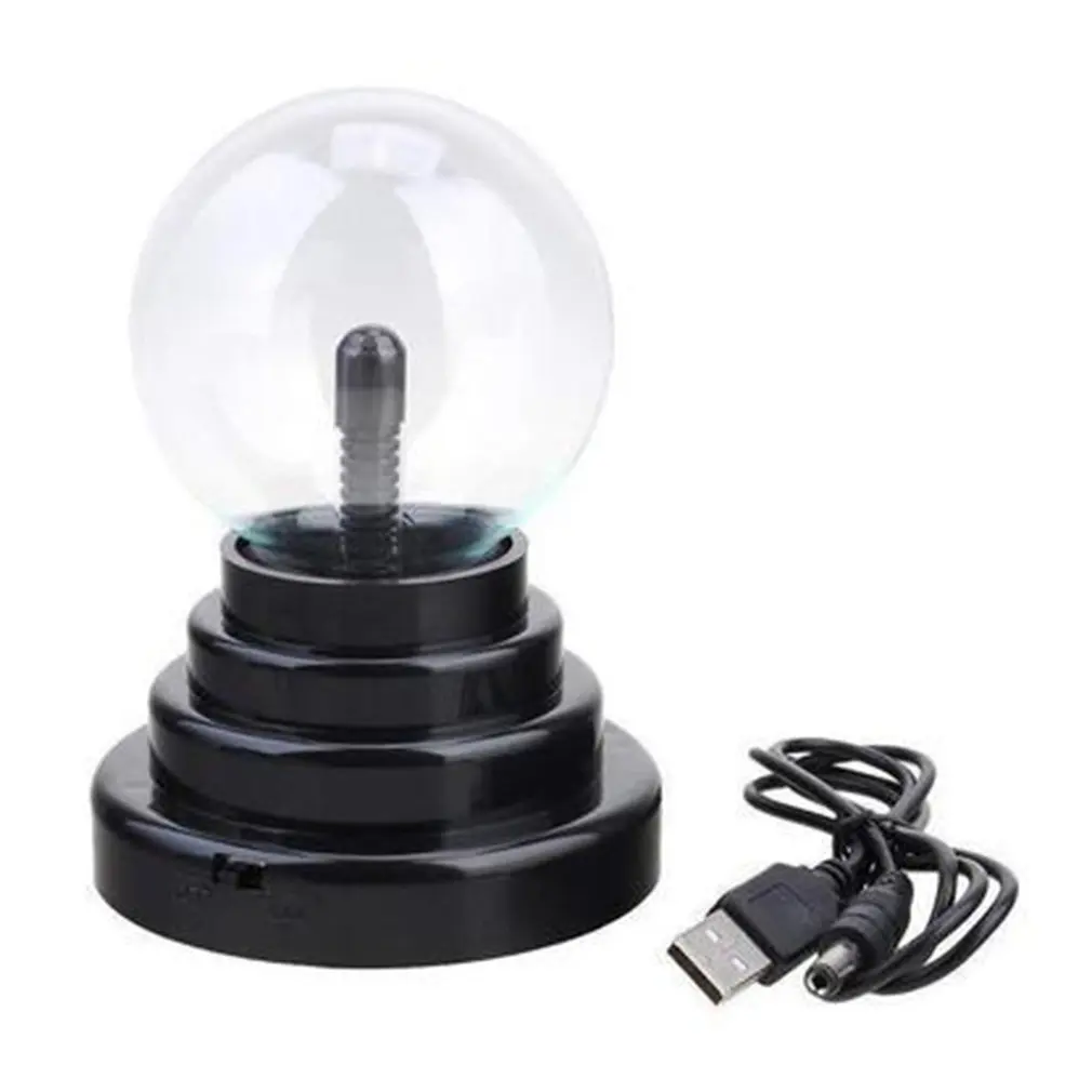 nite light USB Voice - Controlled Electrostatic Ball Plasma Magic Small Night Lighting Ball Light Touch Electrostatic Ball red night light Night Lights