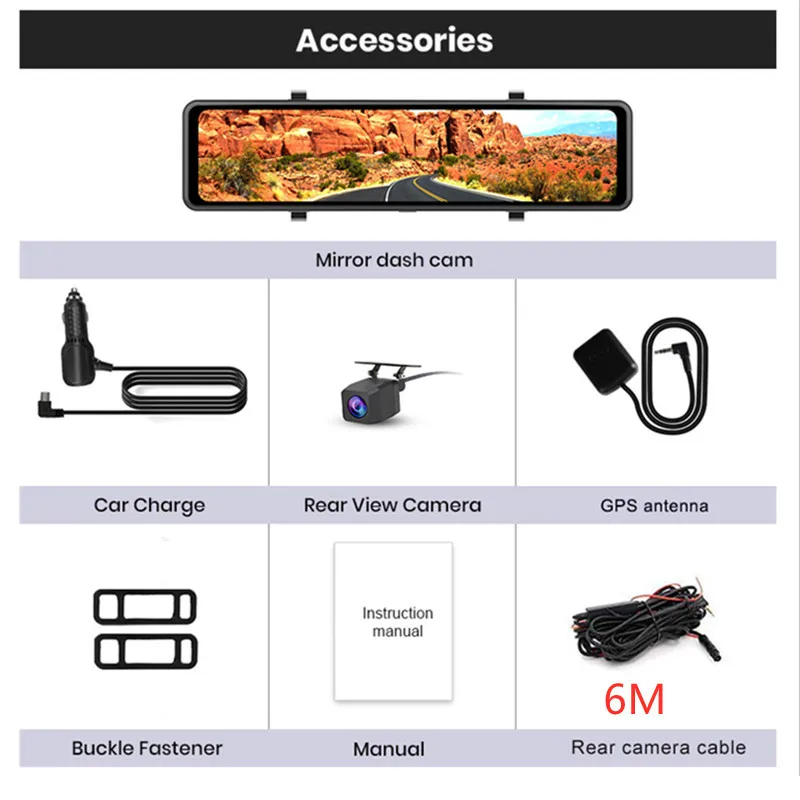  DVR  ķ,  GPS,  IMX415, ̷, 1080P ڵ ī޶,  ڴ,  , 4K 3840x2160P, 12 ġ