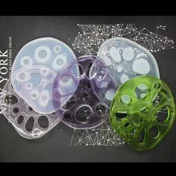 

DIY Lotus Root Slices Irregular Coasters Mold Epoxy Resin Art Tea Mat Molds Craf