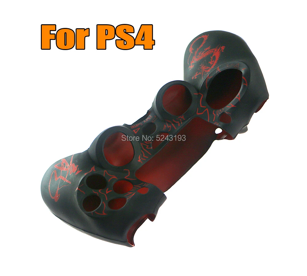 1 шт для PS4 новый китайский драконы силиконовый чехол Защитный SONY playstation 4 контроллер Кожа дракон