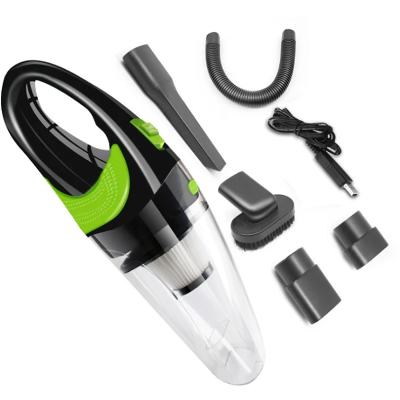 Household Car Vacuum Cleaner 120W 6500PA Handheld Portable Sweeper Cleaner Wet Dry Dual Use Cordless Wireless Keep Cleaning 