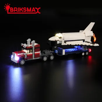 

BriksMax Led Light Up Kit For 31091 Creator Series Shuttle Transporter Building Blocks Lighting Set (NOT Include Model)