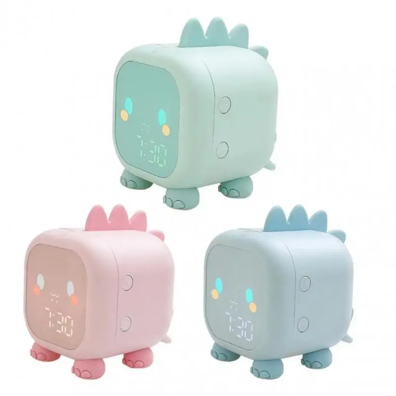 Newest Kids Alarm Clock Cute Dinosaur Digital Alarm Clock For Kids