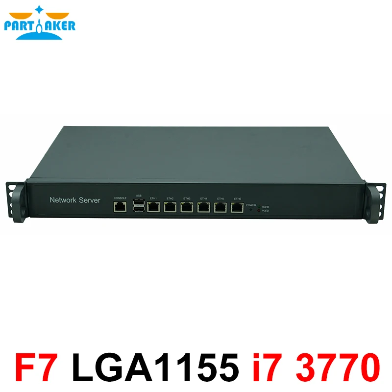 Причастником F7 Intel LGA1155 Intel Core i7 3770 Proecssor 1U 6 Ethernet сетевой сервер брандмауэр Причастником F7 Intel LGA1155 Intel Core i7 3770 Proecssor 1U 6 Ethernet сетевой сервер брандмауэр