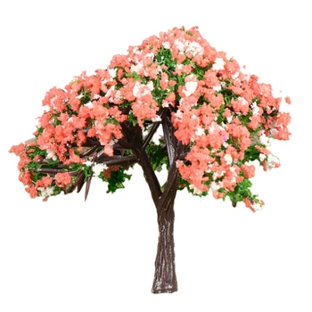 

20/50/100 Pcs 5.8cm HO 1:85 Scale Hibiscus Tree Model Railroad Architecture Diorama Tree For DIY Scenery Landscape