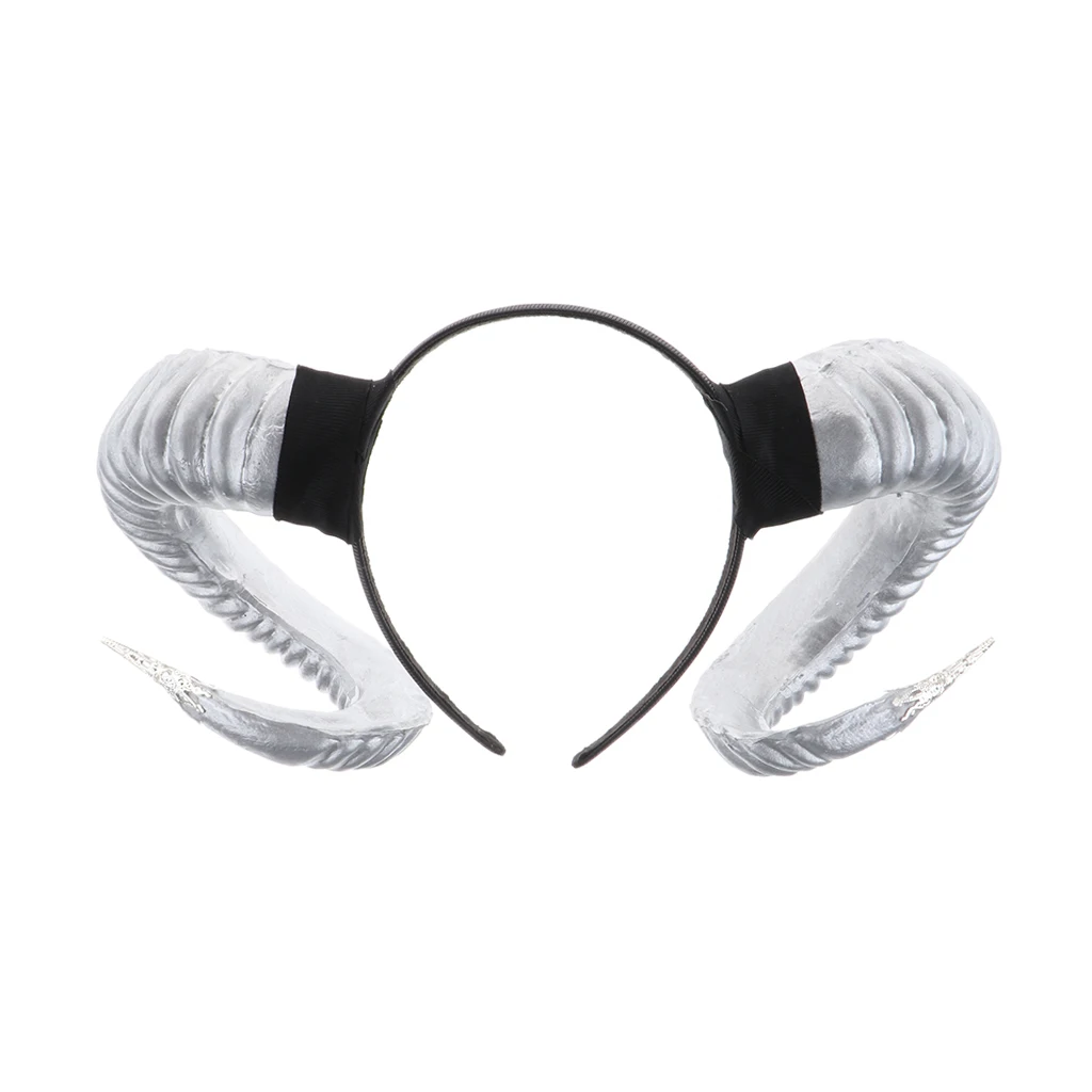 Artificial Goat Horn Girls Fashion Hair Band Headband Hair Hoop Christmas