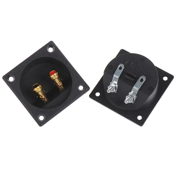 

Speaker Terminal Cup Round Spring Cup Subwoofer Plug Car Stereo Terminal Connector Subwoofers Boxes