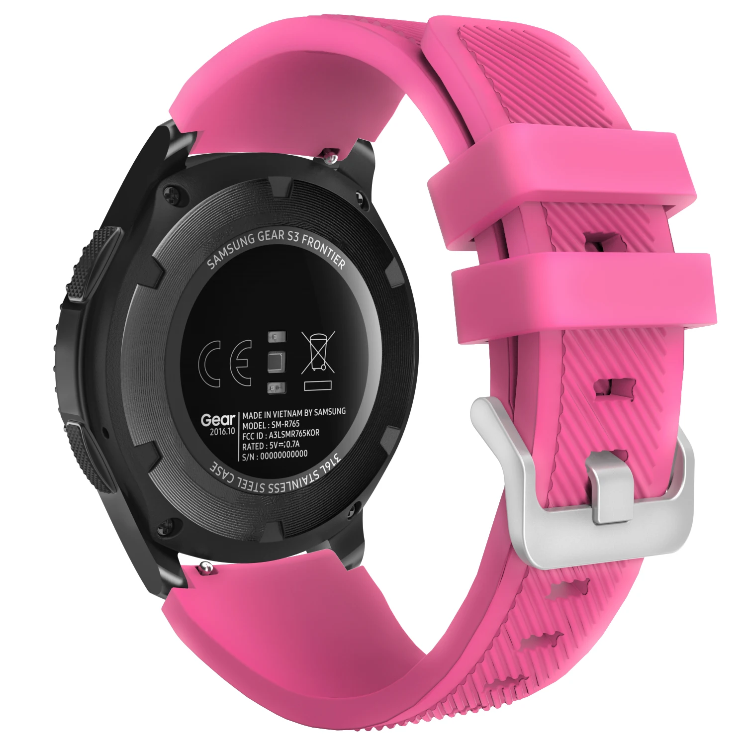 MoKo gear S3 Frontier/классический ремешок для часов, мягкий силиконовый ремешок для спортивных часов для samsung gear S3 Frontier/S3 Classic/Galaxy