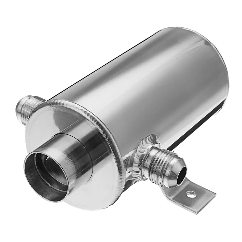 Autoleader 10 0.75L матовый Baffled алюминиевый маслоуловитель резервуар с фильтр сапуна черный/серебристый gracos