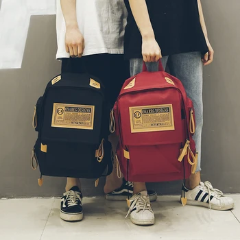 

Fashion Shoulder Bag Male South Korean Version of High School Junior High School Students Backpacks Ins Fashion Backpacks
