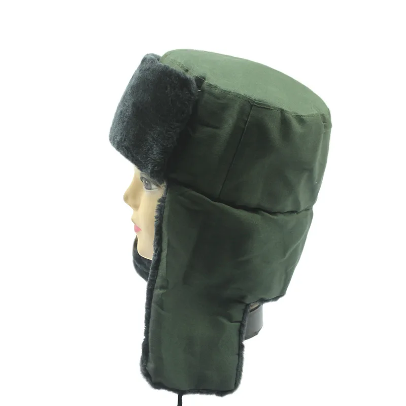 Зимняя шапка-ушанка muts gorro, Русская Шапка, шерстяные шапки, уличная Лыжная теплая шапочка с шарфом, шапка-бомбер - Цвет: photo color