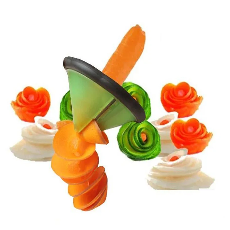 Овощерезка Spiralizer резак для цветов Овощечистка мандолин овощерезка кухонные