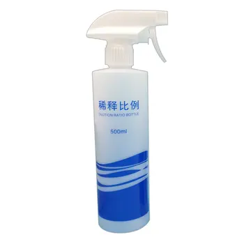 

500ML Portable Plastic Spray Bottle Transparent Makeup Moisture Atomizer Pot Fine Mist Sprayer Bottles Hair Hairdressing Tools