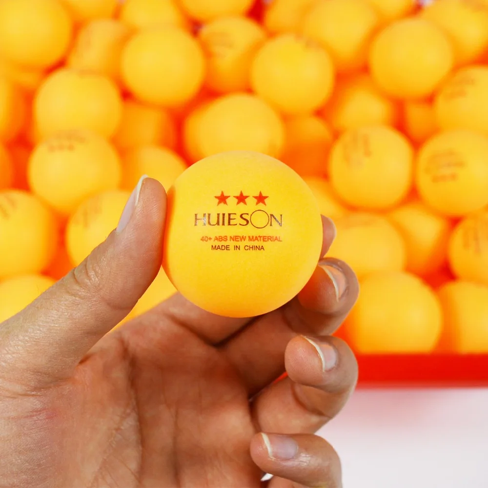 Huieson 10pcspack Table Tennis Balls 3 Star 2.8g 40+mm New ABS Plastic Ball For Ping Pong Training Drop Shipping (7)