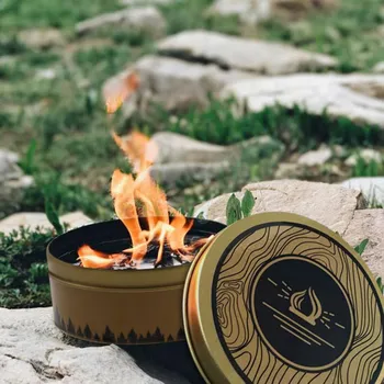 

Reusable Campfire Pot Portable Outdoor Garden Easy Lighting Fire Pits Travel Camping Tank Heating Fire Box Kominek Ogrodowy