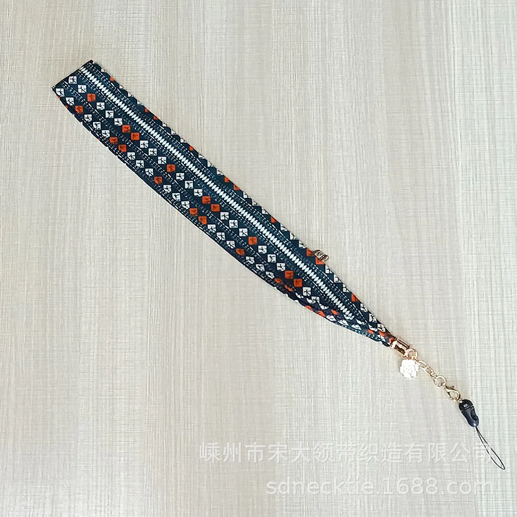 Manufacturers Direct Selling Ribbon Mobile Phone DIY Accessory Ribbon Long Silk Scarves Lanyard Halter Creative Gift Handmade Ha
