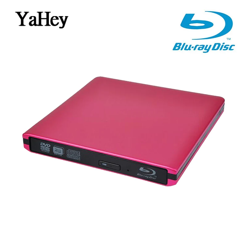 Внешний USB 3,0 Blu-Ray привод 3D Blu-Ray плеер Внешний DVD привод BD-ROM DVD-RW записывающая горелка для ноутбука Apple Macbook - Цвет: BD Combo