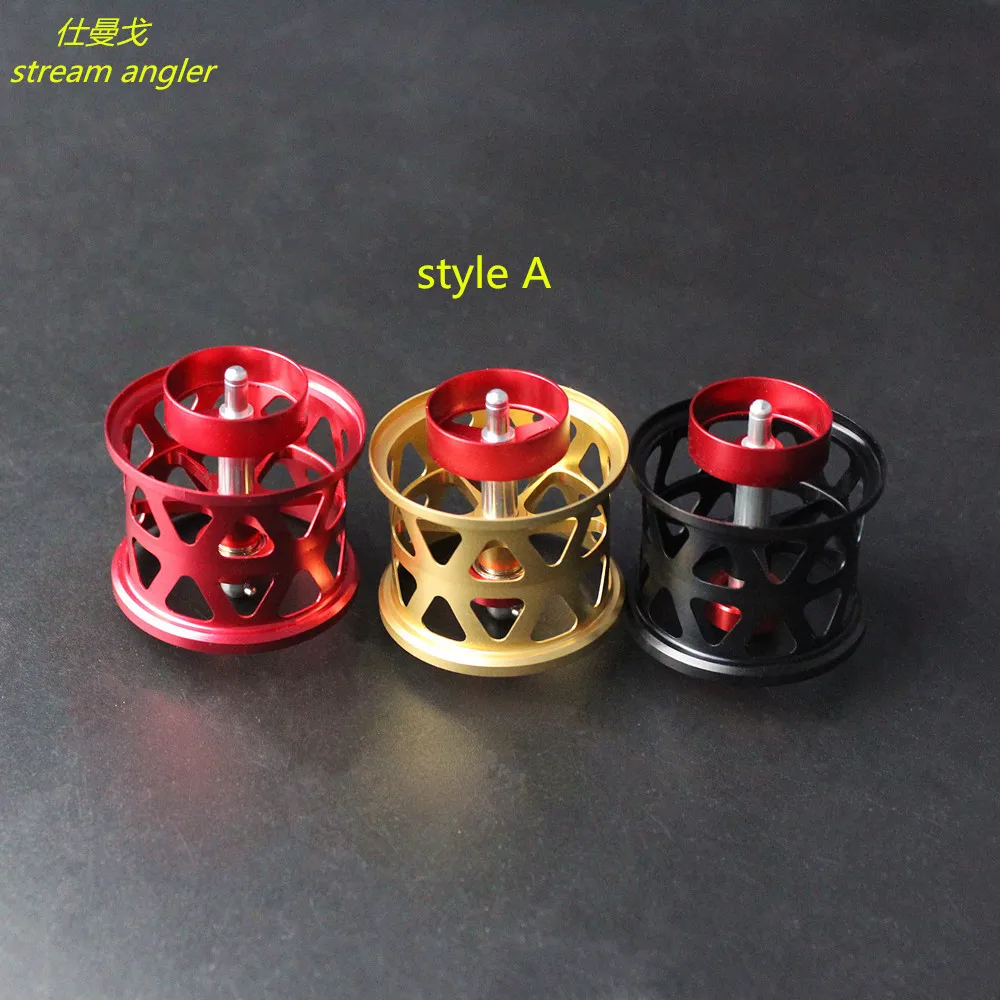 diy spool for steez zillion1016 T3 ryoga lighter Aviation aluminum shallow and universal spool baitcasting reel